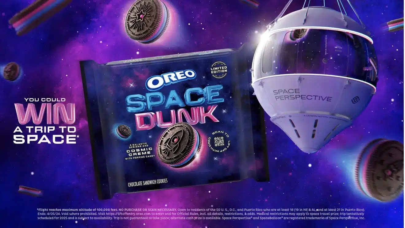 Oreo's new Space Dunks.